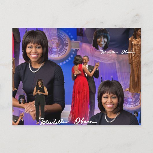 Carte Postale Michelle Obama (Devant)