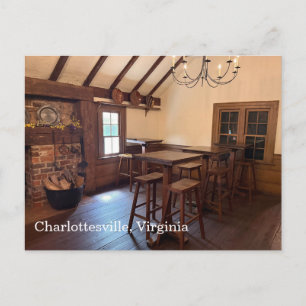 Carte Postale Michie Tavern à Charlottesville, Virginie