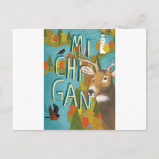Carte Postale Michigan