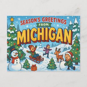 Carte postale MICHIGAN