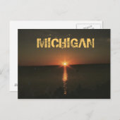 CARTE POSTALE MICHIGAN (Devant / Derrière)