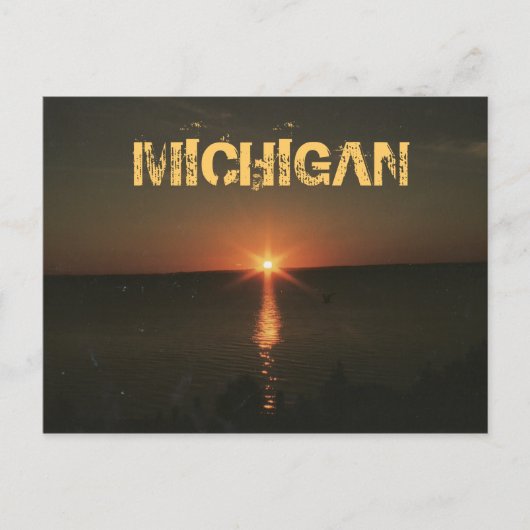 CARTE POSTALE MICHIGAN (Devant)