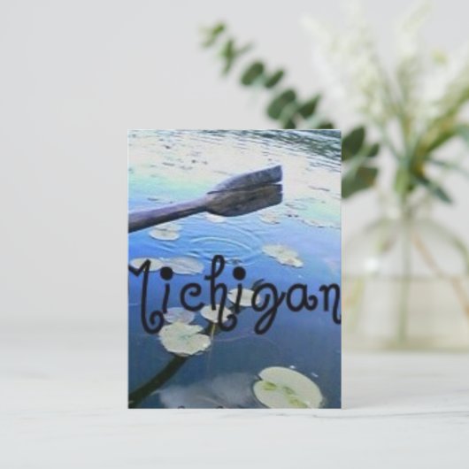 Carte postale Michigan (Debout devant)