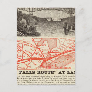 Carte Postale Michigan Central Railroad