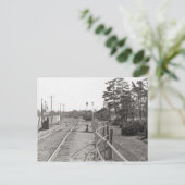 Carte Postale Michigan Central Railroad Yard (Debout devant)