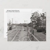 Carte Postale Michigan Central Railroad Yard (Devant / Derrière)