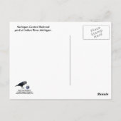 Carte Postale Michigan Central Railroad Yard (Dos)