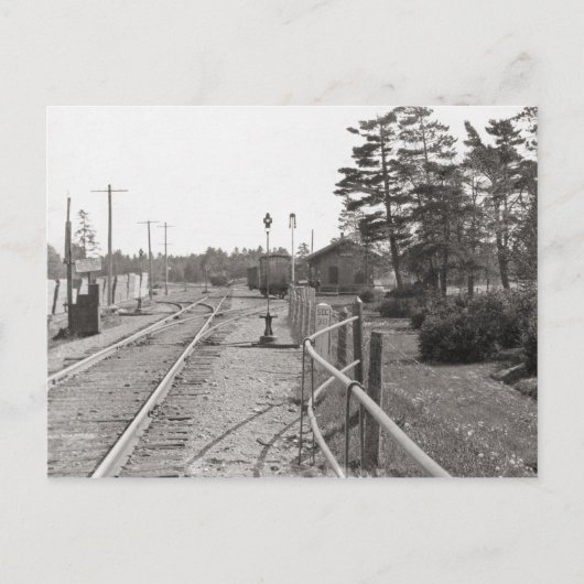 Carte Postale Michigan Central Railroad Yard (Devant)