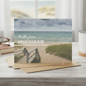 Carte Postale Michigan Côtière