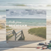 Carte Postale Michigan Côtière