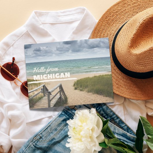 Carte Postale Michigan Côtière