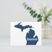 Carte Postale Michigan Home (Debout devant)