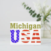 Carte Postale Michigan USA ! (Debout devant)