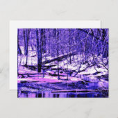 Carte Postale Michigan Winter (Devant / Derrière)