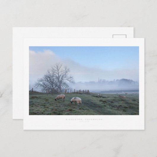 Carte Postale Mickleton, Cotswolds (Devant / Derrière)