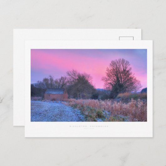 Carte Postale Mickleton, Cotswolds (Devant / Derrière)