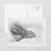 Carte postale Micro-bébé (Devant / Derrière)