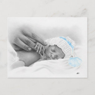 Carte postale Micro-bébé