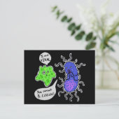 Carte Postale Microbes Virales (Debout devant)