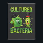 Carte Postale Microbiologique Culture Bactérie Science Pun<br><div class="desc">Drôle cadeau en microbiologie pour scientifique. Microbiologique Culture Bactéries Science Pun.</div>