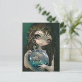 Carte postale "Microcosme : Paysage marin" (Debout devant)