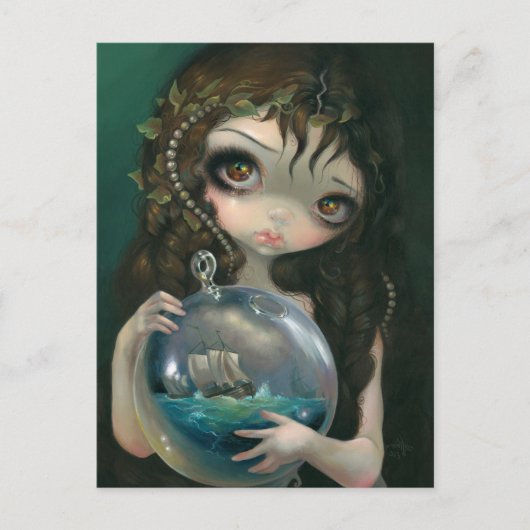 Carte postale "Microcosme : Paysage marin" (Devant)