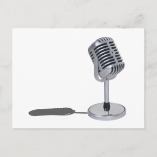 Carte Postale MicrophonePilote042211