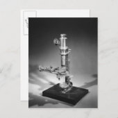 Carte Postale Microscope (Devant / Derrière)