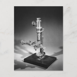 Carte Postale Microscope