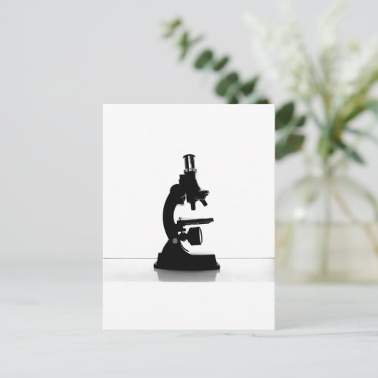 Carte Postale Microscope (Debout devant)