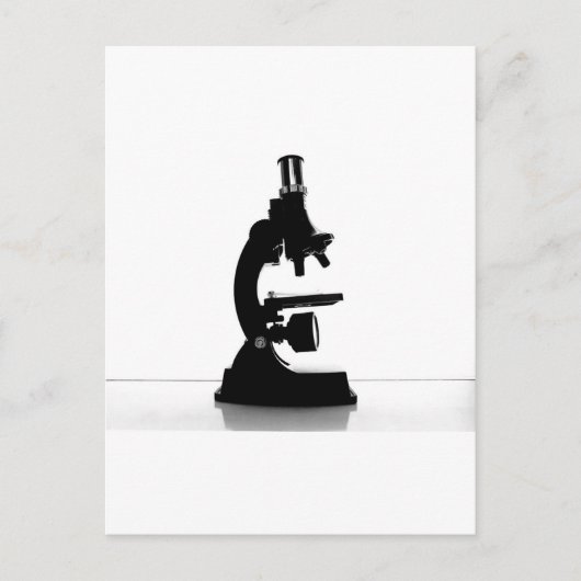 Carte Postale Microscope (Devant)