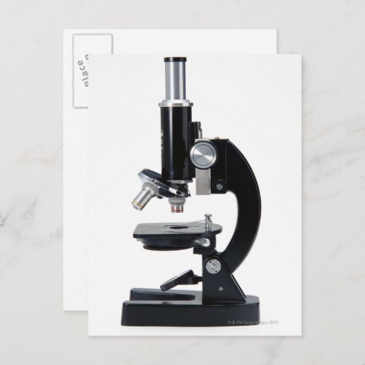 Carte Postale Microscope optique 2 (Devant / Derrière)