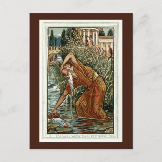 Carte Postale Midas avec le Pitcher (Devant)