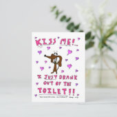 Carte postale Midge 'KISS ME' (Debout devant)