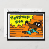 Carte postale Midge TAEKWON-DOG (Devant / Derrière)