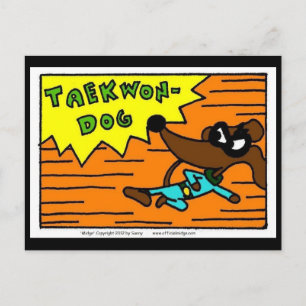 Carte postale Midge TAEKWON-DOG