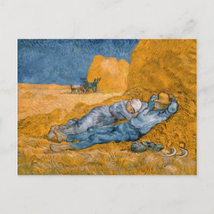 Carte Postale Midi, Repose Du Travail Après Millet Vincent Van G