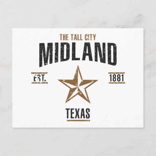 Carte Postale Midland (Devant)