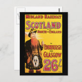 Carte Postale Midland Railway Scotland (Devant / Derrière)