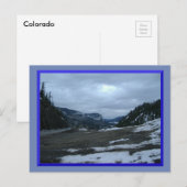 Carte postale Midnight Blue Colorado (Devant / Derrière)