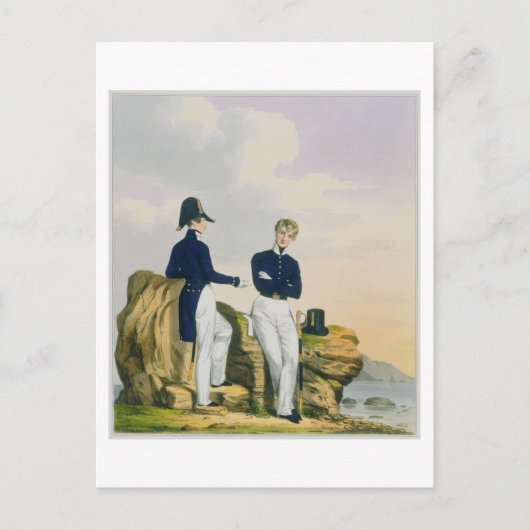 Carte Postale Midship, plaque 3 de 'Costume de la Nav Royale (Devant)