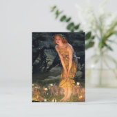 Carte Postale "Midsummer Eve" par Edward Robert Hughes (Debout devant)
