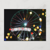Carte postale Midway Ferris Wheel at Night (The Bi (Devant)