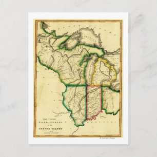Carte Postale Midwest aux États-UnisCarte panoramique