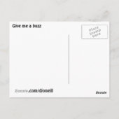 Carte Postale Miel Abeille Pollinant Crabelle Rose Fleuve Arbre (Dos)