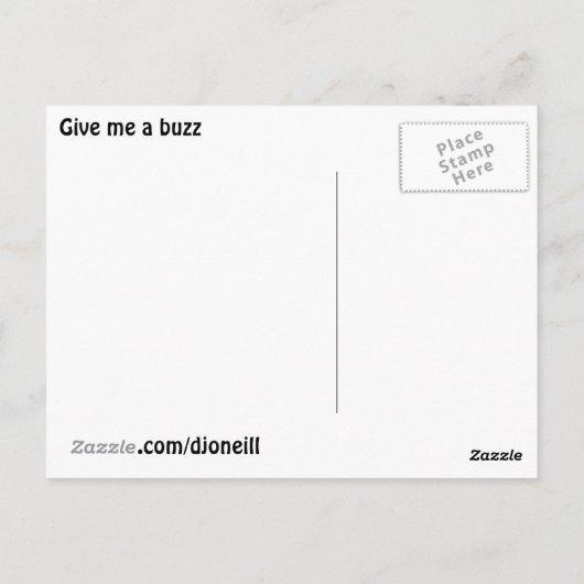 Carte Postale Miel Abeille Pollinant Crabelle Rose Fleuve Arbre (Dos)