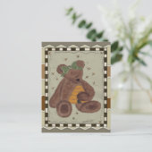Carte Postale Miel d'ours de nounours (Debout devant)