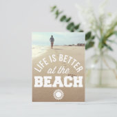 Carte Postale Mieux À La Plage (Debout devant)