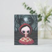 Carte Postale Mieux vaut manger avec (Debout devant)