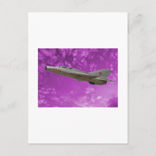 CARTE POSTALE MIG RUSSE (Devant)